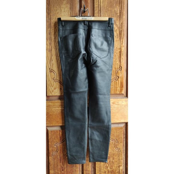 Zara Faux Leather Pants - Picture 2 of 3